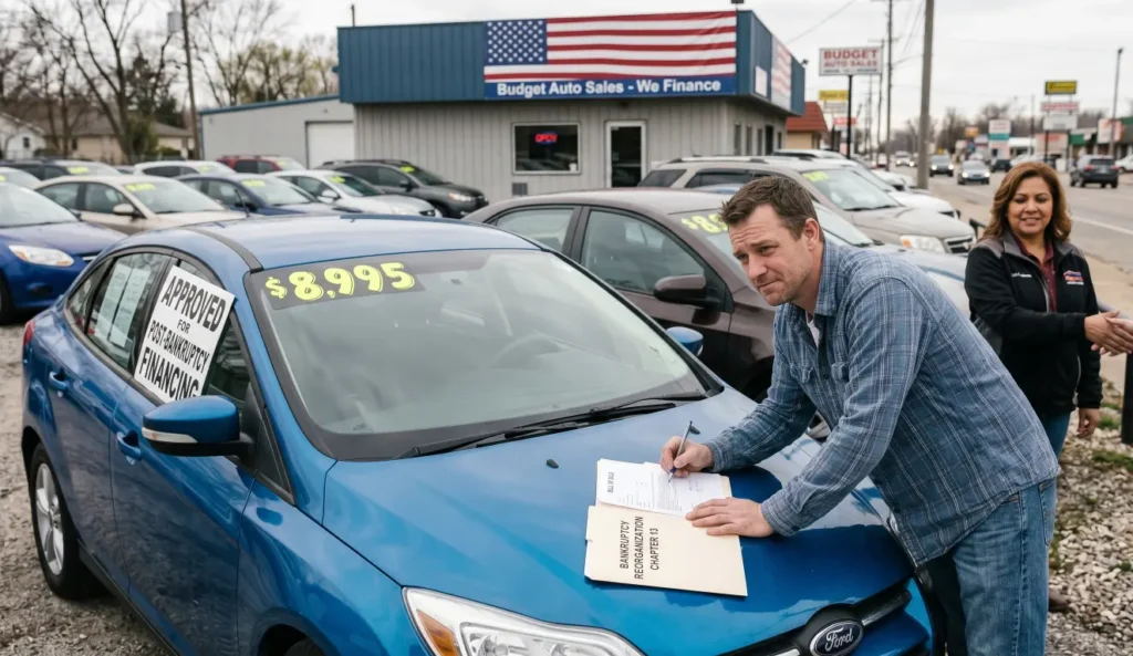 Learn bankruptcy car financing in Florida options, including approval questions, documents, and practical next steps for buying a used car.