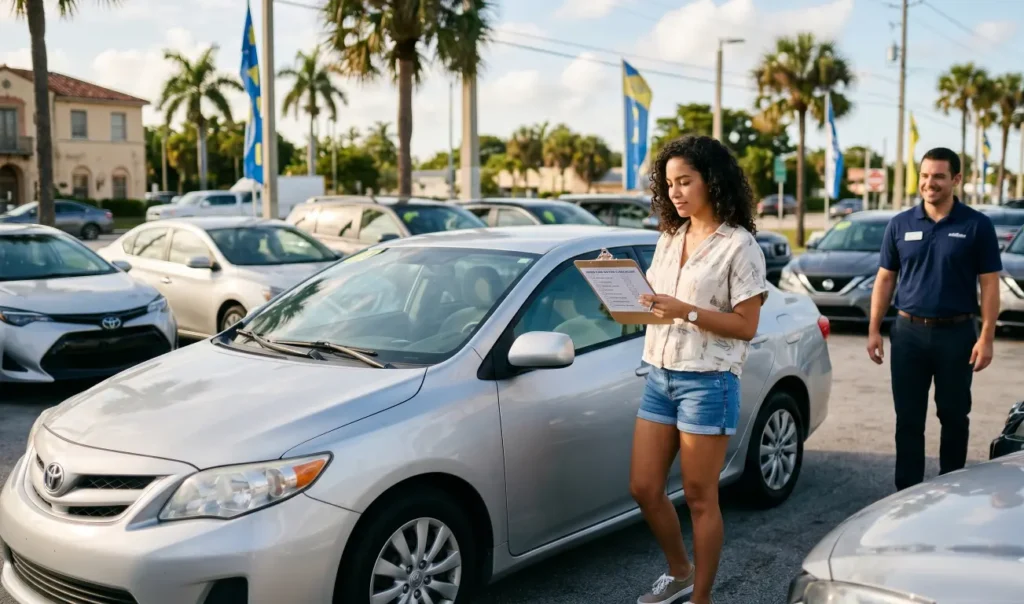 Use this first time used car buyer checklist to budget, prepare documents, ask smart questions, and understand used car financing.