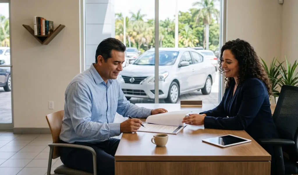 Learn disability income car financing basics, what proof to bring, payment-fit tips, and questions to ask before used car financing in Florida.